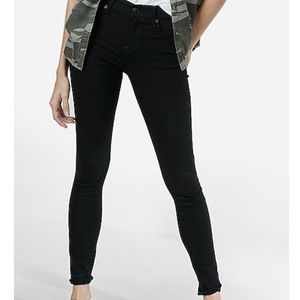 Express black jean leggings (new w/o tags)
